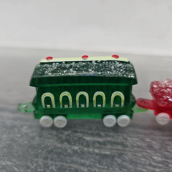 Vintage Hallmark Merry Miniatures Sweet Express Train Set of 2 1988•1989 [139] - Picture 4 of 16